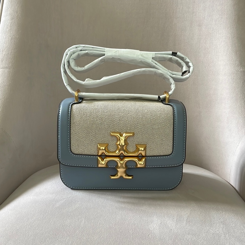 Tory Burch Eleanor Canvas small convertible shoulder bag